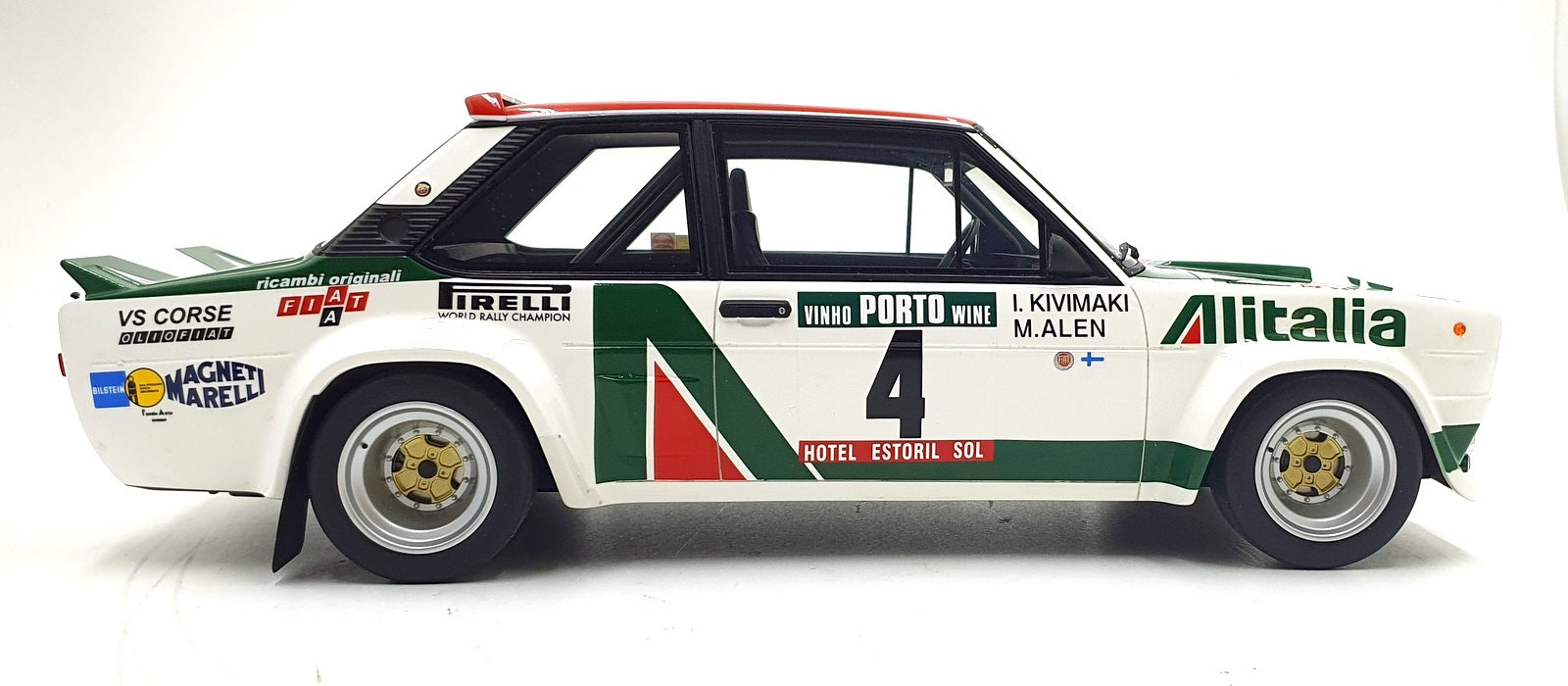 Otto 1/12 Scale Resin GT093 - Fiat 131 Abarth #4 Portugal Rally