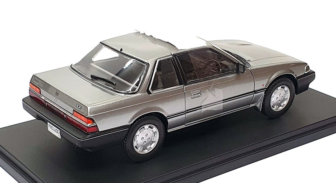 Whitebox 1/24 Scale Diecast WB124258 - Honda Prelude - Met. Grey