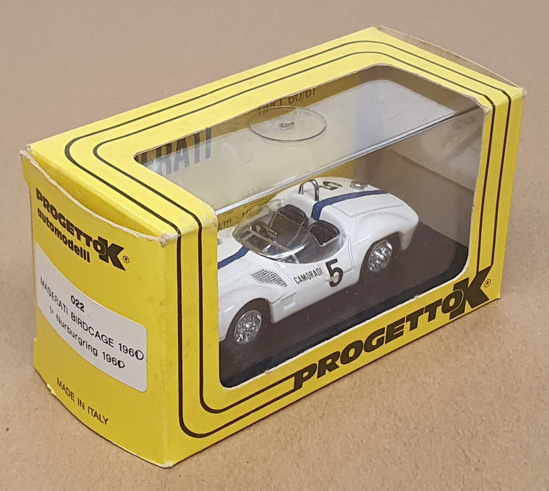 ProgettoK 1/43 Scale 022 - Maserati T61 Birdcage 1st #5 Nurburgring 1960