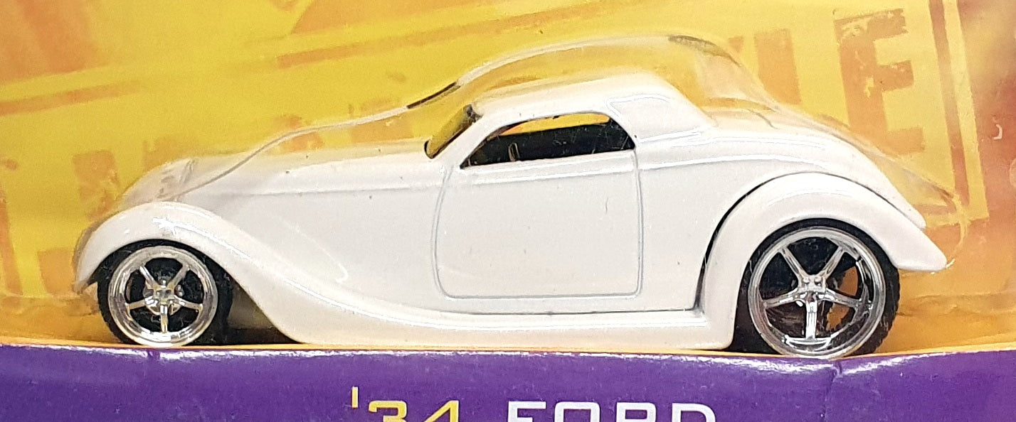 Jada1/64 Scale Diecast 12039 - 1934 Ford D Rods - White