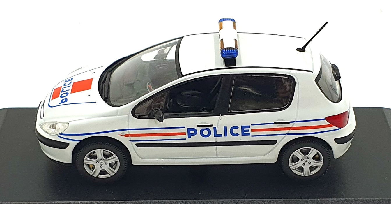 Norev 1/43 Scale 473708 - Peugeot 307 Police - White