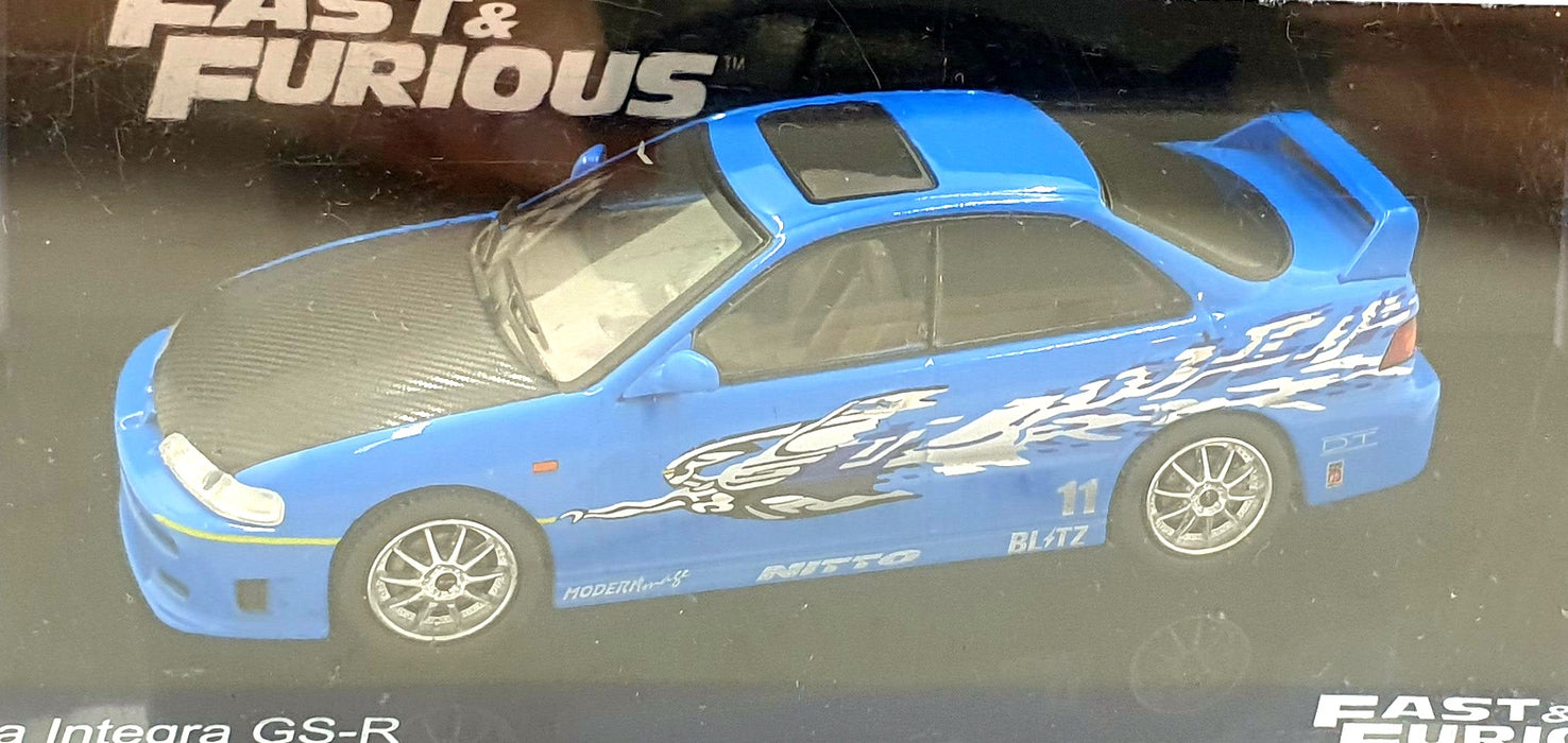 DeAgostini 1/43 Scale F220CMC082 - Fast and Furious Acura Integra GS-R - Blue