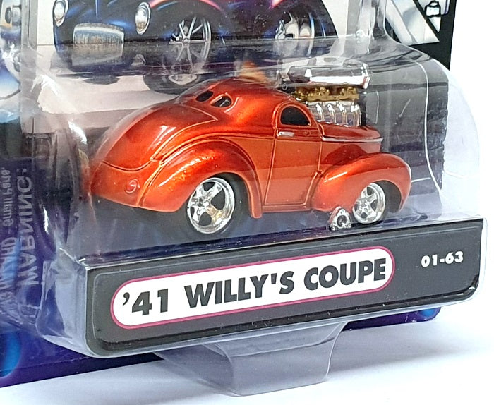 Muscle Machines 1/64 Scale 71151 01-63 - 1941 Willy's Coupe - Met. Lt. Copper