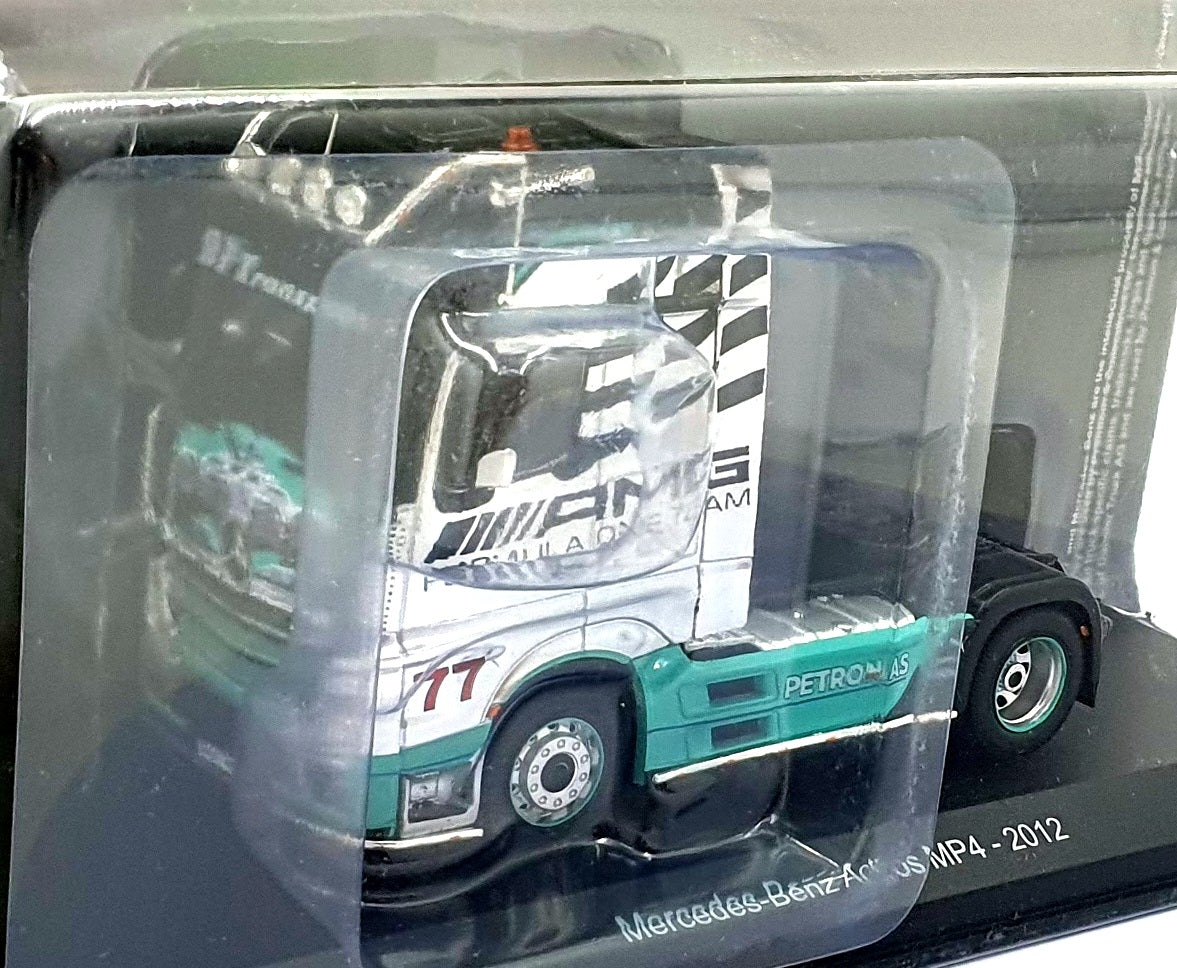 Hachette 1/43 Scale G1470003 - 2012 Mercedes-Benz Actros MP4 - Silver