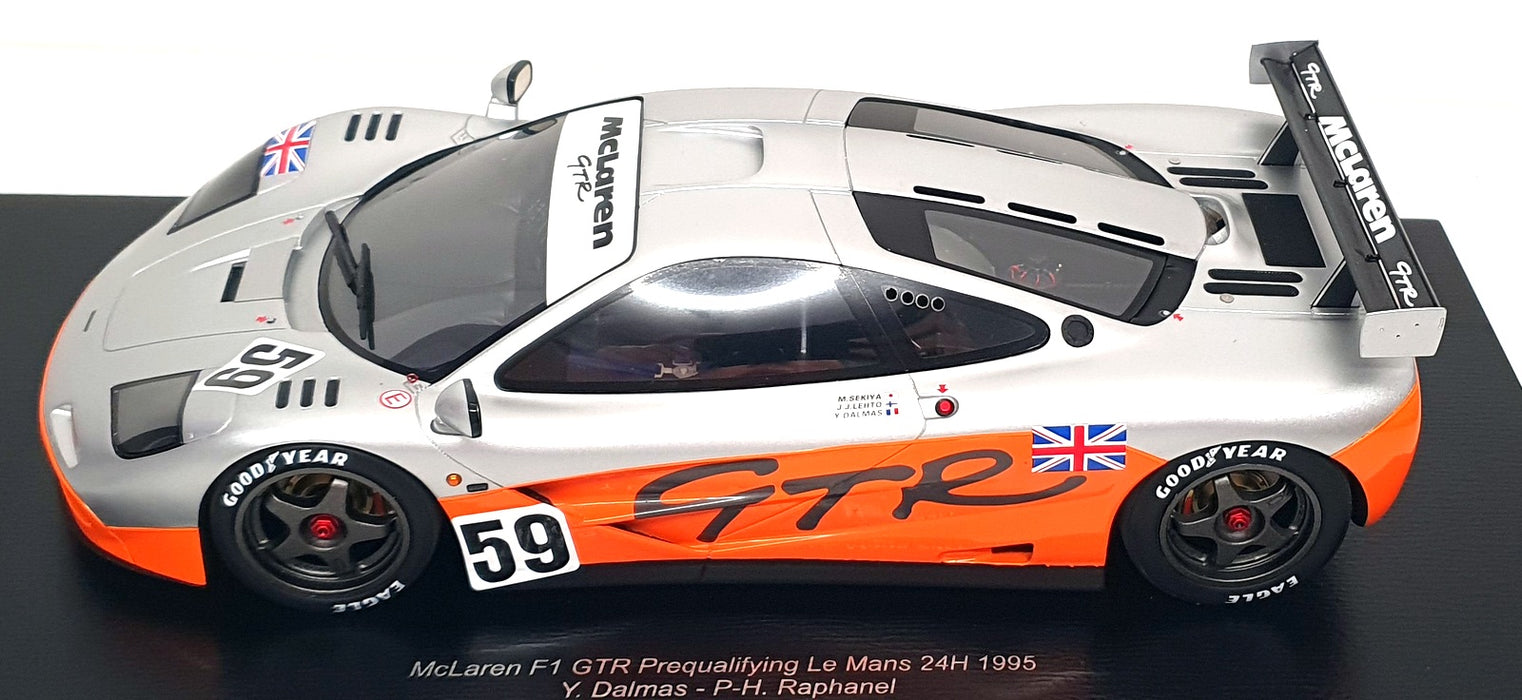 Spark 1/18 Scale 18S874 - McLaren F1 GTR #59 Prequalifying LM 24H 1995
