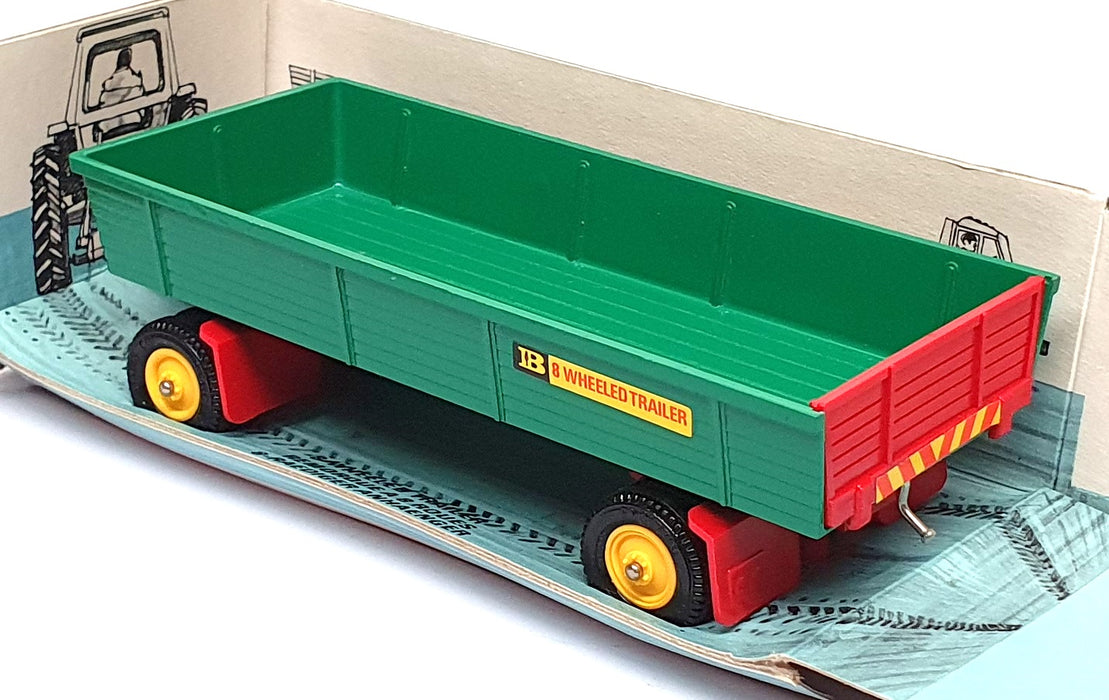 Britains 1/32 Scale 9558 - 8 Wheeled Farm Trailer - Green