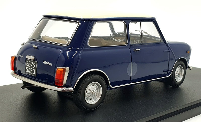 Mitica 1/18 Scale 205004-D - 1968 Innocenti Mini Cooper MK2 - Blue/Cream