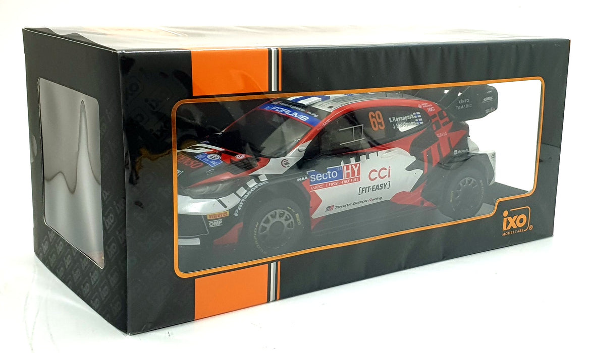 Ixo 1/18 Scale 18RMC218.22 - Toyota GR Yaris Rally1 Hybrid #69 Finland 2024