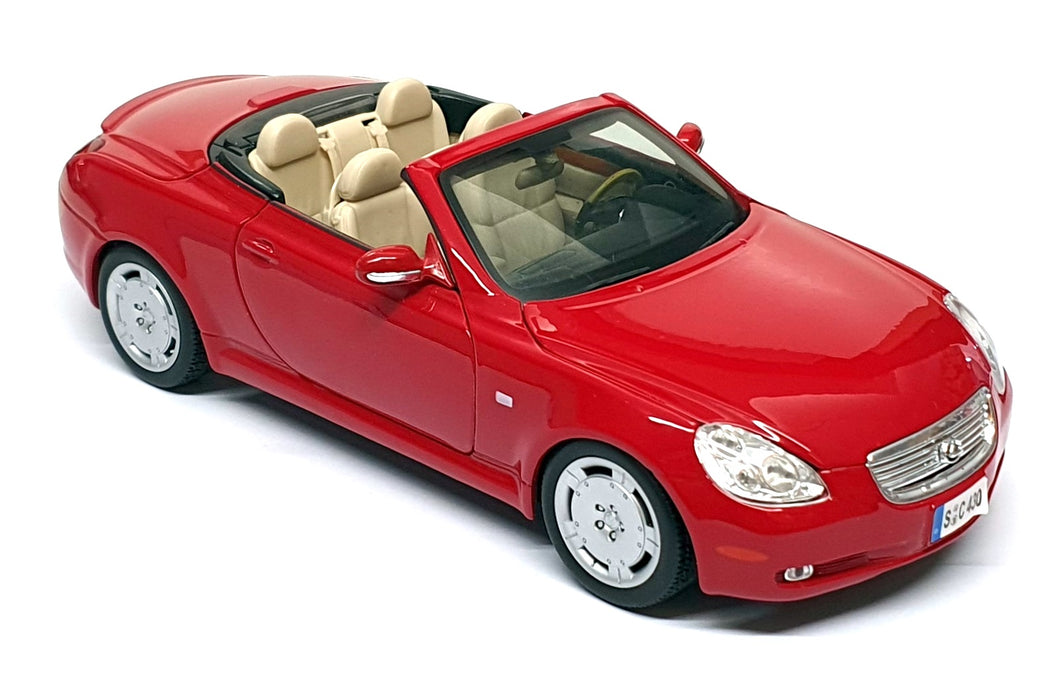 Maisto 1/18 Scale Diecast 26725F - Lexus SC430 - Deep Red