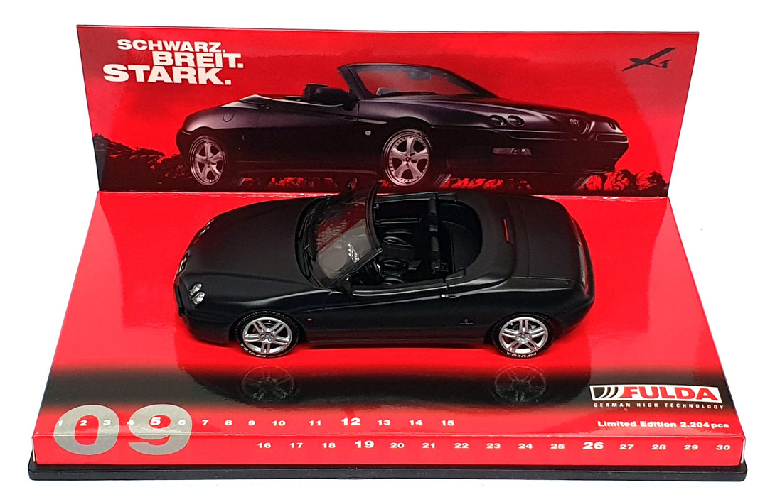 Minichamps 1/43 Scale 436 120332 - 2003 Alfa Romeo Spider Fulda - Black