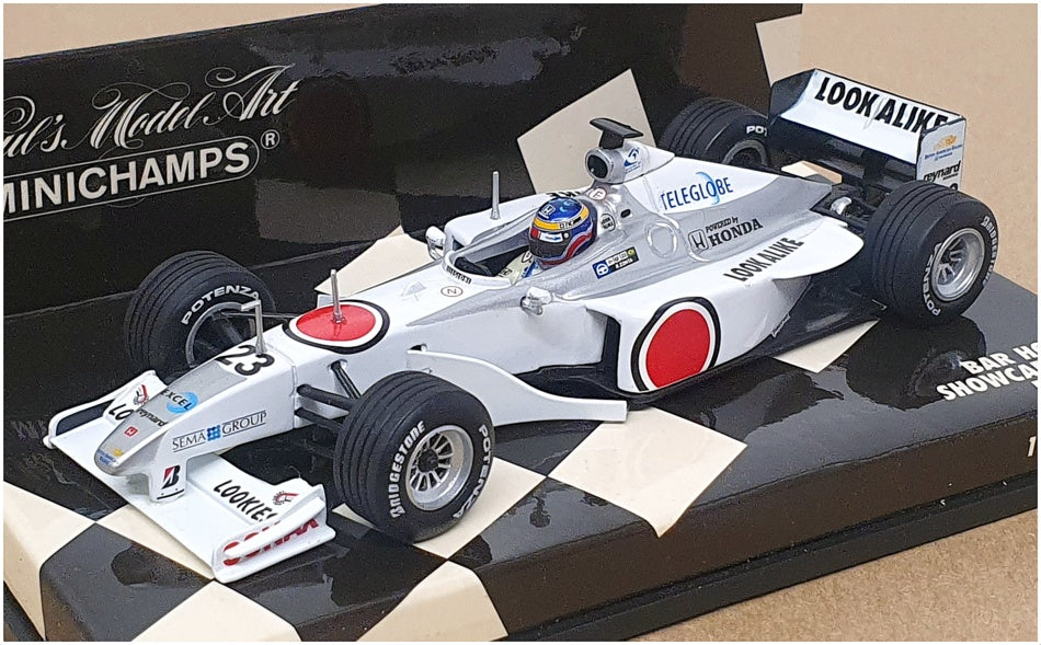 Minichamps 1/43 Scale 430 000073 - F1 BAR Honda Showcar 2000 R. Zonta