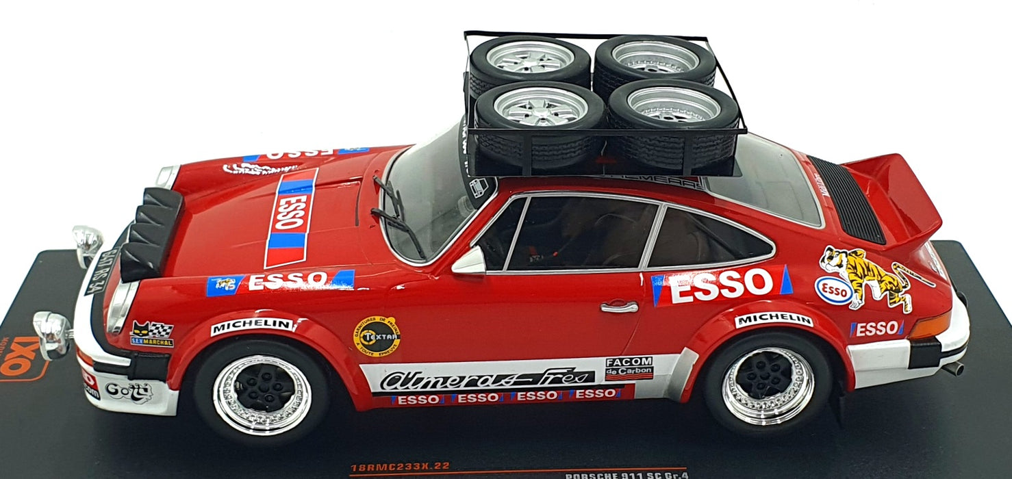IXO 1/18 Scale 18RMC233X.22 - Porsche 911 SC Gr.4 Monte Carlo Rally 1980