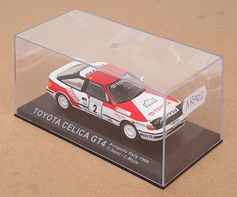 Altaya 1/43 Scale AR902 - Toyota Celica GT4 #2 Acropolis Rally 1990 - White/Red