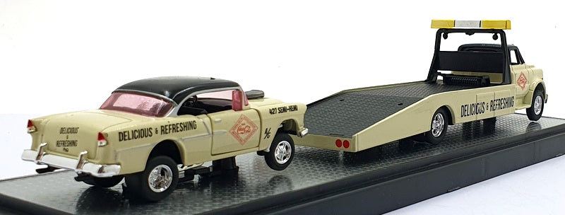 Castline M2 Machines 1/64 Scale CTW20 '68 Chevrolet C60 & '55  Bel Air Gasser