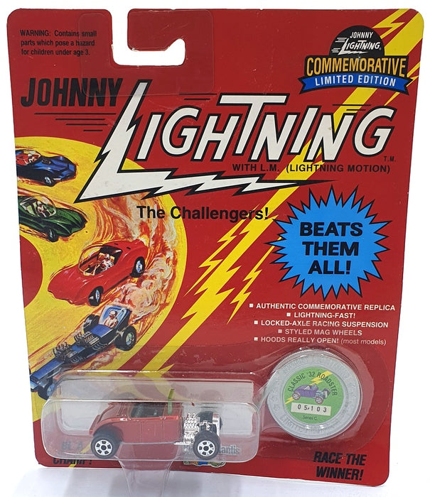 Johnny Lightning 1/64 Scale 100-130 - The Challengers Classic '32 Roadster - Red