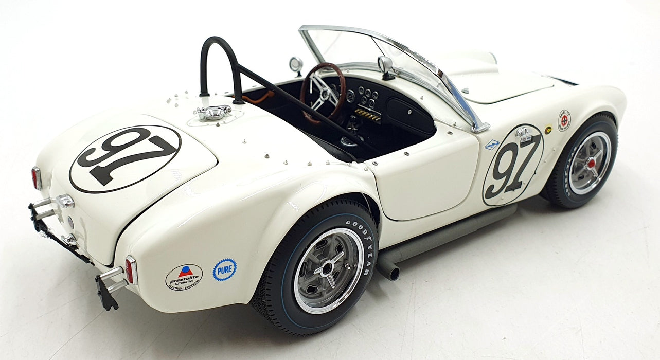 Exoto 1/18 Scale Diecast 18130 - AC Cobra 289 #97 - White