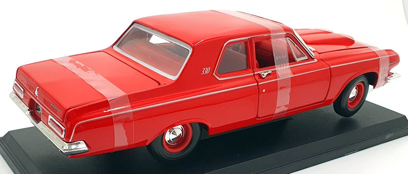 Maisto 1/18 Scale Diecast 46629 - 1963 Dodge 330 - Red