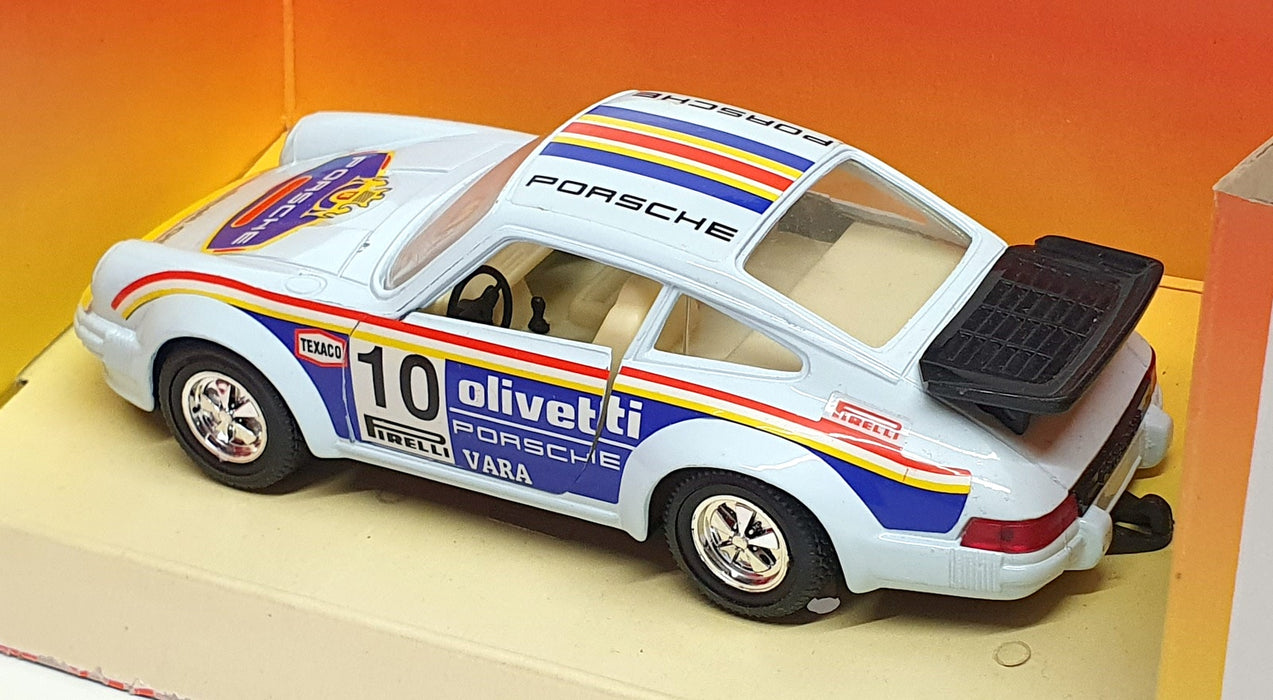 Mira 1/25 Scale Diecast 1505 - Porsche 911 Race Car #10 - White/Blue