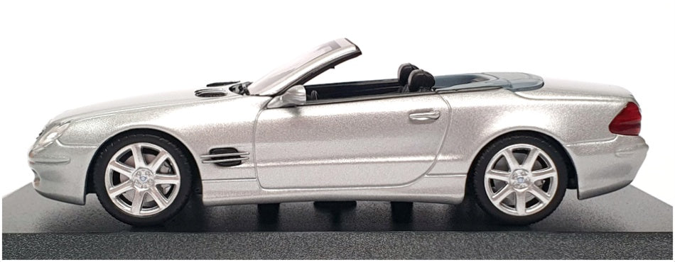 Maxichamps 1/43 Scale 940 031030 - 2001 Mercedes Benz SL-Class - Silver