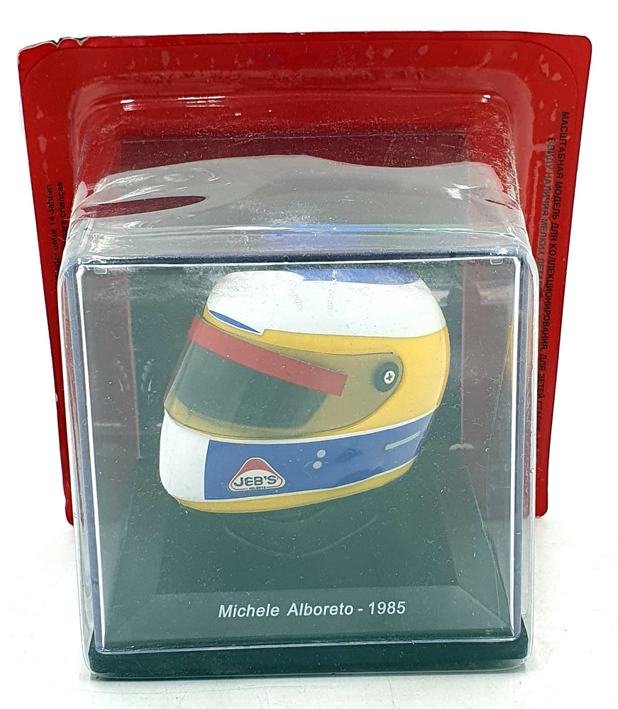 Altaya 1/5 Scale MW8ALA0009 - F1 Helmet Michele Alboreto Ferrari 1985