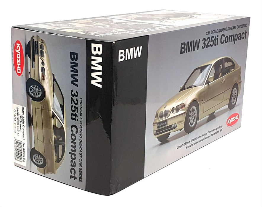 Kyosho 1/18 Scale Diecast 08561PG - BMW 325ti Compact - P/Green