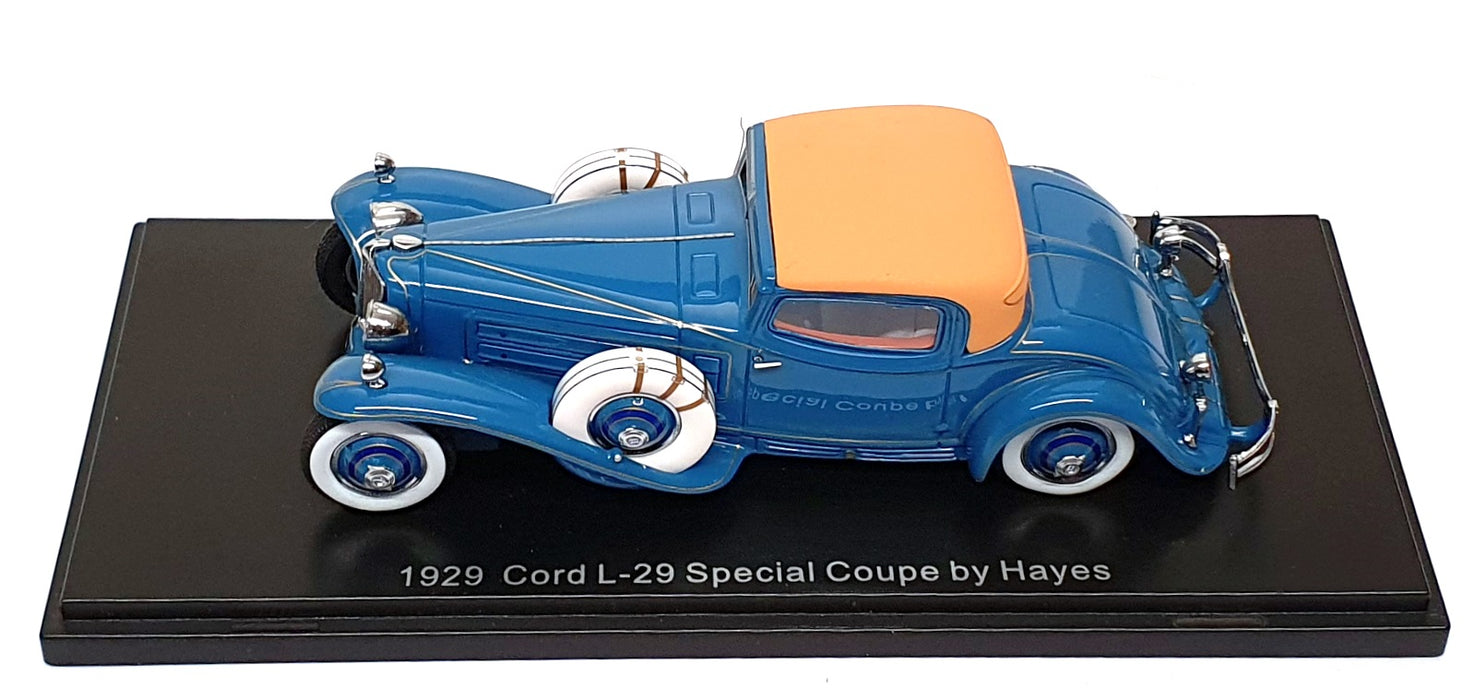 Esval 1/43 Scale EMUS43003A - 1929 Cord L-29 Coupe By Hayes - Blue