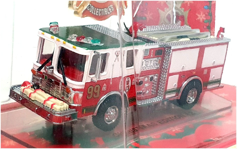 Code 3 Collectibles 1/64 Scale 12211 - Pierce Christmas Pumper 99 Fire ...