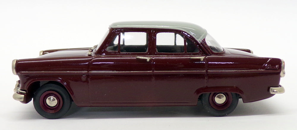 Lansdowne 1/43 Scale LDM57 - 1960 Ford Consul Mk2 - Imperial Maroon/Smoke Grey