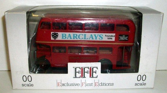 EFE 1/76 - 10111 BARCLAYS DOUBLE DECKER BUS