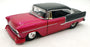 Danbury Mint 1/16 Scale 1172001000018 - 1955 Chevy Bel Air Pro Street Pink/Black