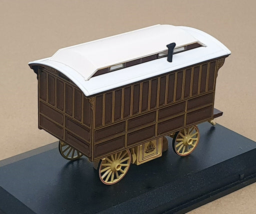 Oxford 8.5cm Long Diecast SP140 - Showmans Living Caravan Dorset Steam Fair