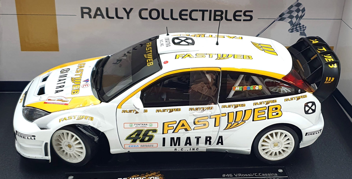 Sun Star 1/18 Scale Diecast 3882 - 2005 Ford Focus RS WRC #46 Monza Rally