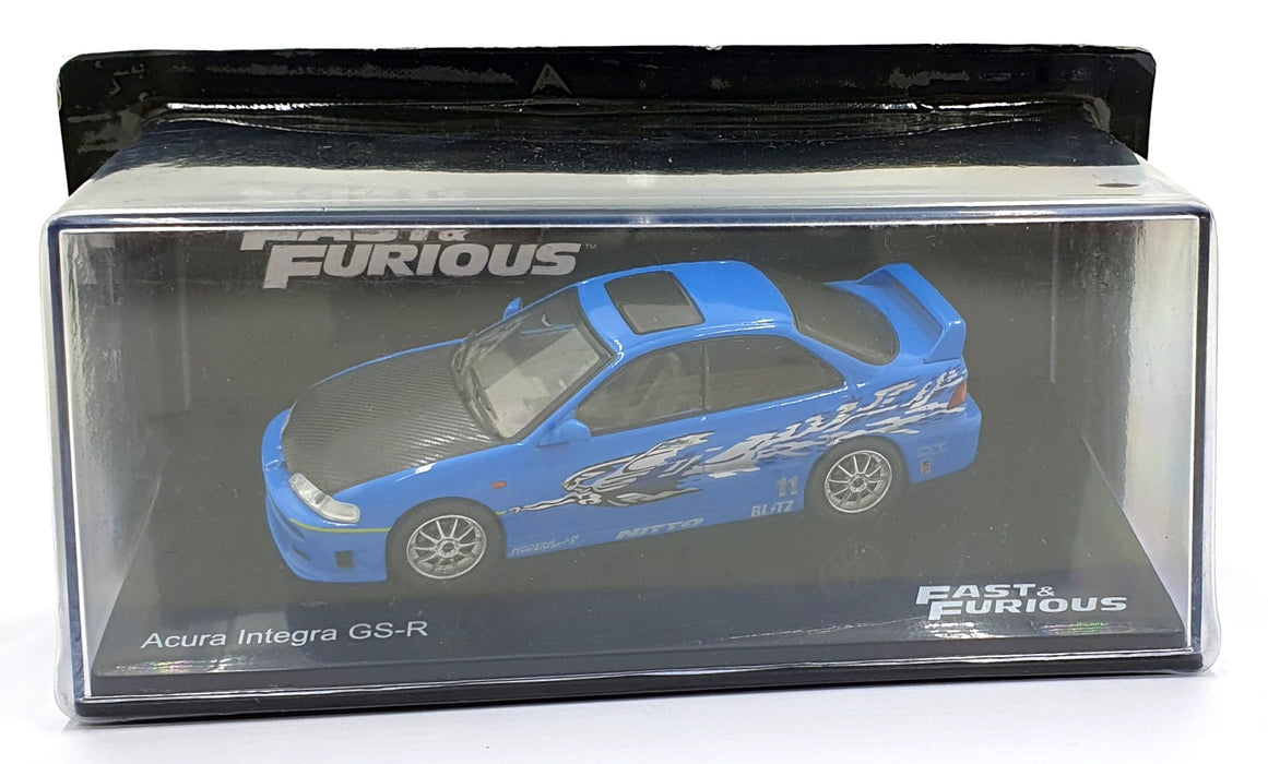 DeAgostini 1/43 Scale F220CMC082 - Fast and Furious Acura Integra GS-R - Blue