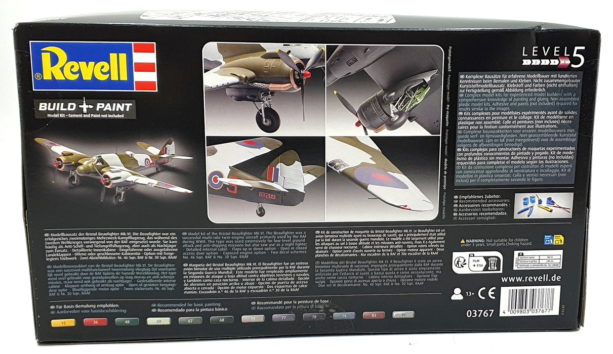 Revell 1/48 Scale Unbuilt Kit 03767 - Bristol Beaufighter Mk.VI