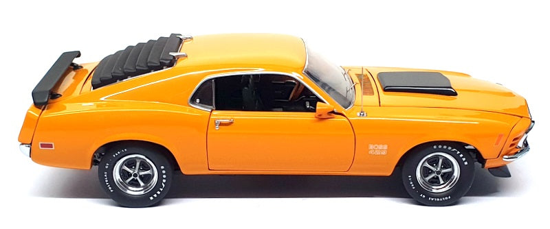 Franklin Mint 1/24 Scale B11E846 - 1970 Ford Mustang Boss 429 - Orange