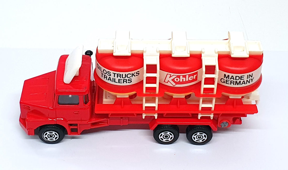 Corgi 15cm Long Diecast 1123 - Scania LT145 Truck Kohler - Red/White