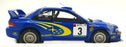 Sun Star 1/18 Diecast 5751 - Subaru Imprezza S6 WRC'00 #3 1st TAP Rally 2000