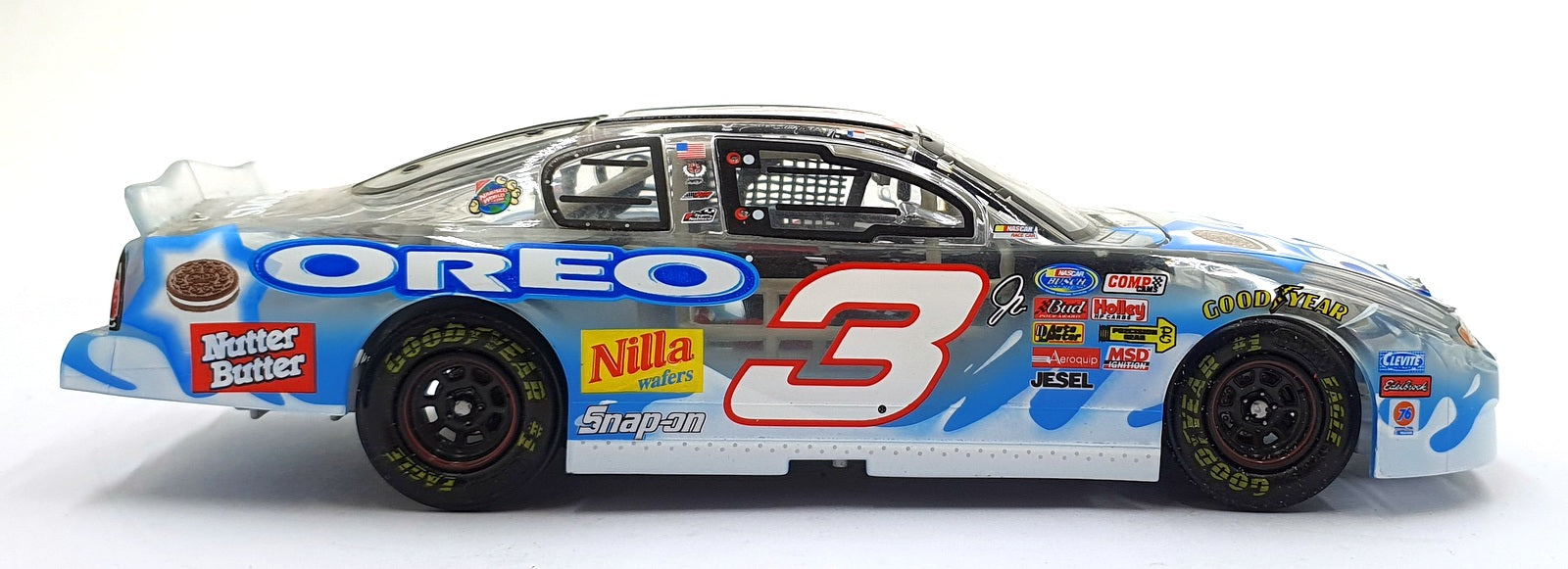 Action 1/24 Scale Diecast 102407 - 2002 Chevrolet Monte Carlo #3 Earnhardt Jr.