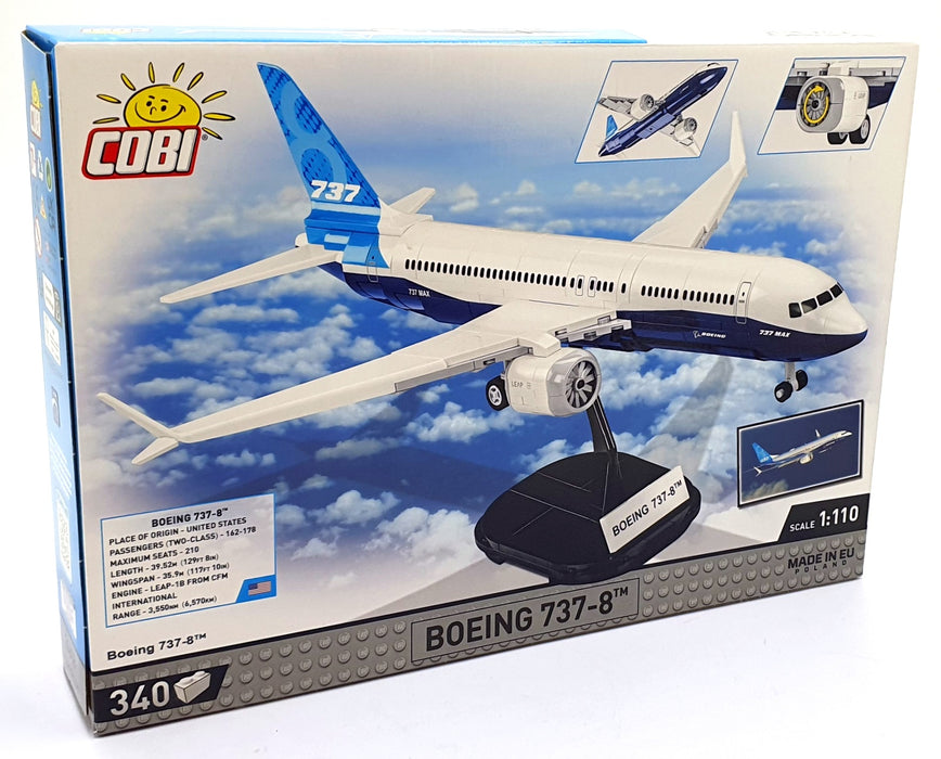 Cobi Bricks 1/110 Scale 26608 - Boeing 737-8
