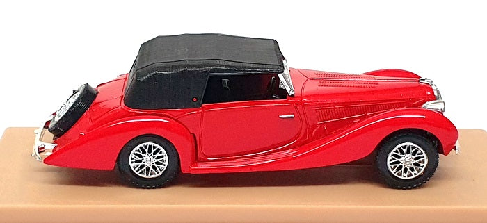 Solido 1/43 Scale 1148 - 1939 Delahaye 135M Figoni Falaschi - Red/Black Roof