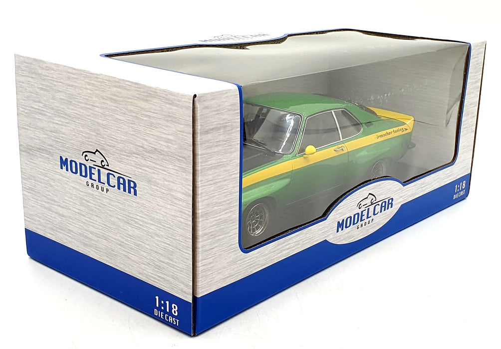 MCG 1/18 Scale Diecast MCG18425 - Opel Manta A - Met. Green
