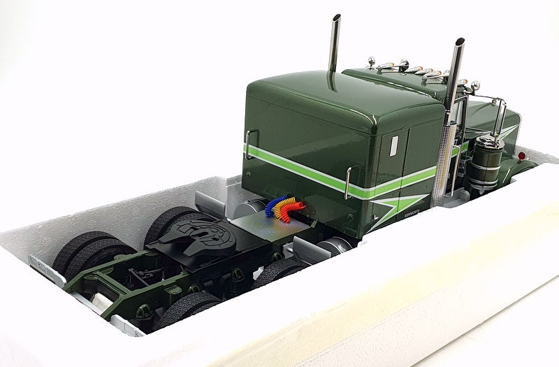 KK Scale Road Kings 1/18 Scale RK180126 - Kenworth W900 - Metallic Green