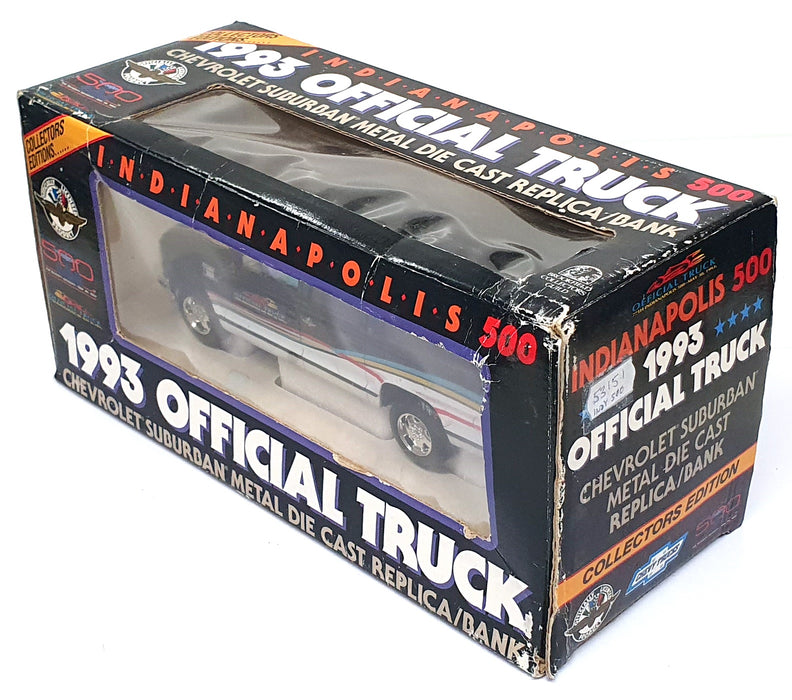 Brookfield 1/25 Scale 53151 - Chevrolet Suburban Truck Coin Bank Indy 500 1993