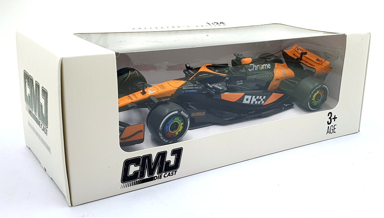 CMJ 1/24 Scale Diecast  124MLF1 - McLaren F1 #4 - Norris/Piastri