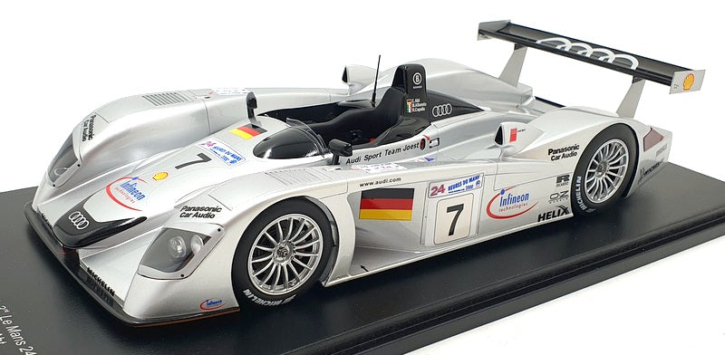 Spark 1/18 Scale 18S839 - Audi R8 3rd Le Mans 24H 2000 #7 C.Abt — R.M ...