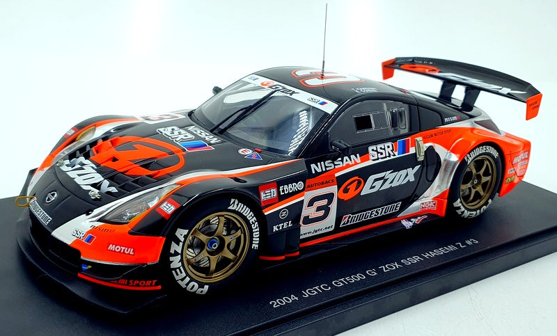 Autoart 1/18 Scale Diecast 80478 - 2004 Nissan JGTC G Zox SSR Hasemi Z #3