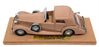 Solido 1/43 Scale 1151 - 1939 Delage D8 120 Coupe De Ville - Brown