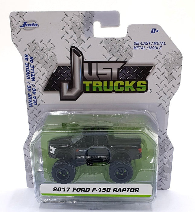 Jada Just Trucks 1/64 Scale 14020 - 2017 Ford F-150 Raptor - Black