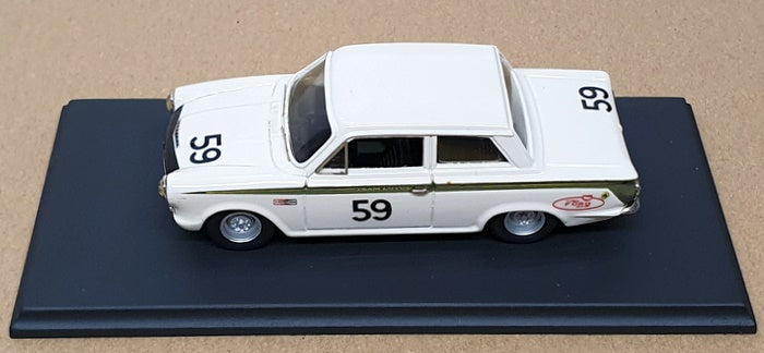 SMTS 1/43 Scale RL90B - Ford Lotus Cortina #59 Sebring - White/Green