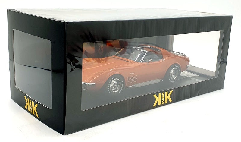 KK Scale 1/18 Scale KKDC181223 - 1972 Chevrolet Corvette C3 - Orange
